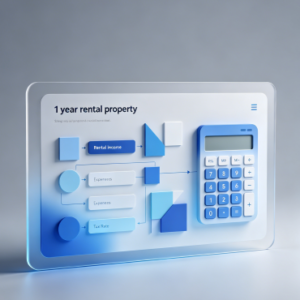Rental Property Tax Simple Calculator (One Year)